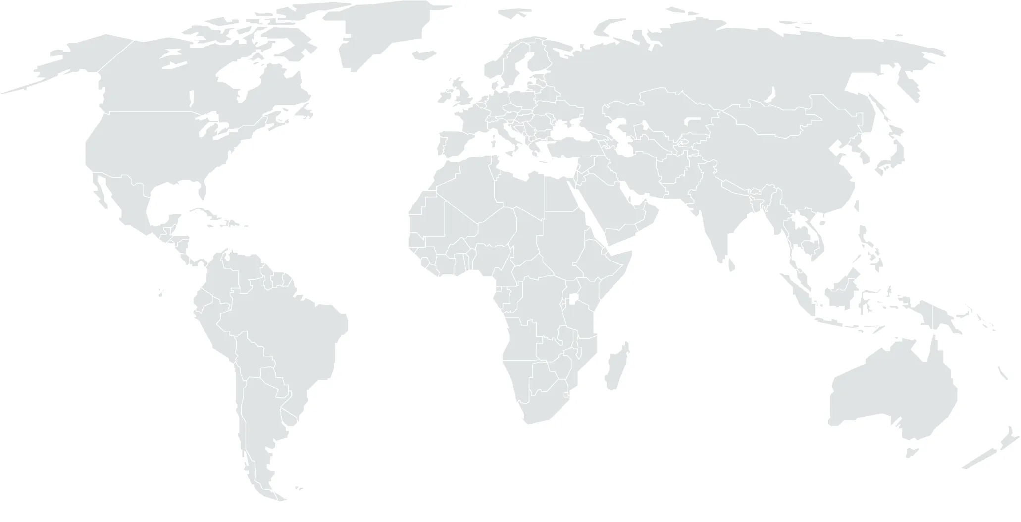 Weltkarte - Tradeasia