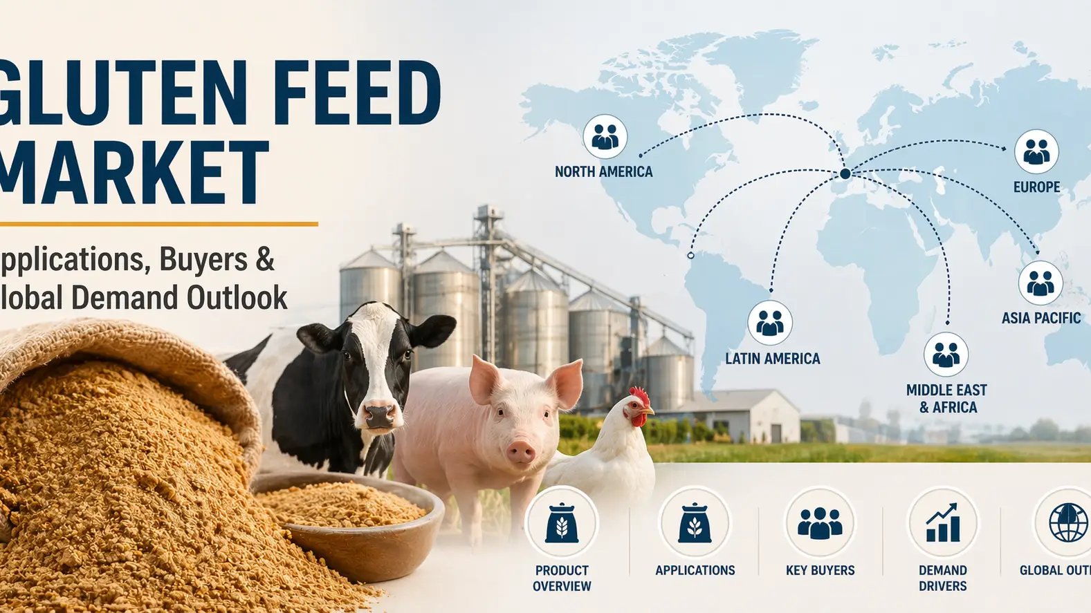 Gluten Feed Market: Applications, Buyers & Global Demand Outlook